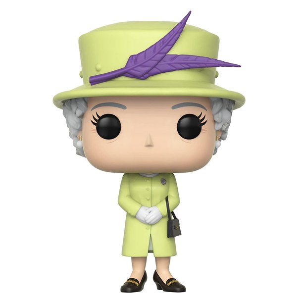 Figura de acción Funko Pop! Reina Isabel II de la realeza