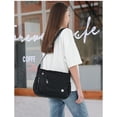thumbnail image 2 of Women Shoulder Handbag Roomy Multiple Pockets Bag Ladies Crossbody Purse Fashion Tote Top Handle Satchel, 2 of 6