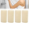 thumbnail image 2 of 4 piezas exfoliante toalla de baño esponja limpiador toallita depurador flor corporal, 2 of 7