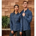 thumbnail image 5 of Premier Mens Jeans Stitch Long Sleeve Denim Shirt, 5 of 5