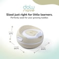 thumbnail image 3 of Dolu Nuve Potty Training Seat, Portable Toilet Chair for Kids, Relax Beige, 3 of 6