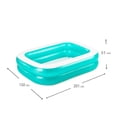 thumbnail image 4 of Alberca Inflable Bestway Azul 201 x 150 x 51 cm, 4 of 4