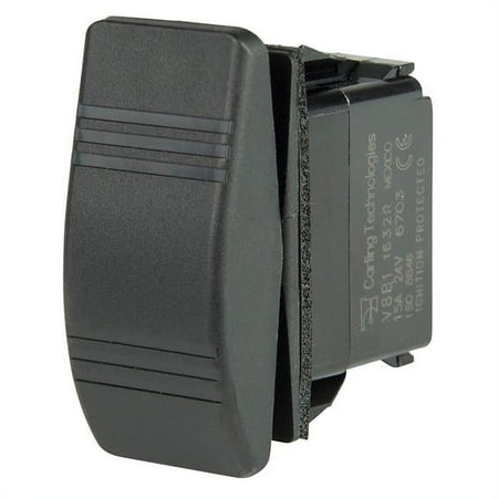 UPC: 0870216046433 | BEP 1001804 Weather Resistant Contura Rocker Switch (On)-Off?(On) SPDT 1/4 Blade Terminals