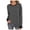 Z02_Grey, variant on Kaprioy Womens Tunic Tops Long Sleeve Striped Shirts Trendy Tops Crewneck Pullover 2025 Fall Fashion Clothes Black, XL