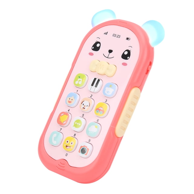 Juguete de teléfono de simulación, juguete de teléfono para bebé, juguete de simulación de teléfono móvil, juguete de teléfono para niños, instalación sin esfuerzo
