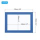 thumbnail image 2 of Marco de imagen magnético Uxcell de 4 x 6 pulgadas, paquete de 4, marco magnético autoadhesivo para refrigerador, azul claro, 2 of 7