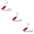 thumbnail image 3 of ZheElen Universal Car Whistle Refitting _ Whistle Exhaust Pipe Red L 3Set, 3 of 6