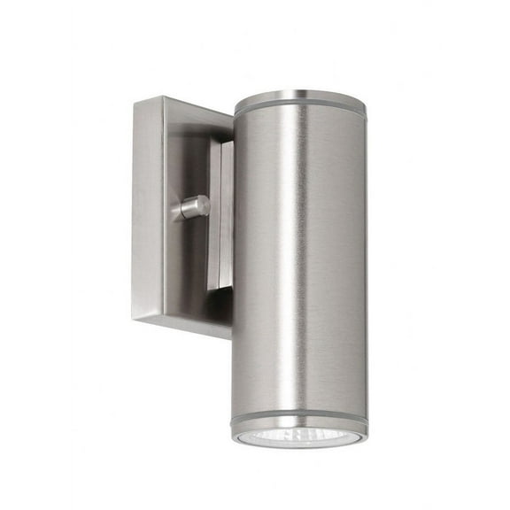 AFX  Beverly Outdoor LED Wall Sconce 6.25-Inch - Satin Nickel