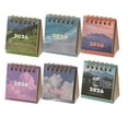 thumbnail image 6 of Mini Desk Calendar 2026, Scenery Theme Series Pocket Calendar, Standing Flip for Home or Desktop Calendars, Small Office, 6 of 8