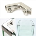 thumbnail image 4 of Clip de FijacióN de Vidrio Tipo L, 32 Uds., Conectores de Vidrio de 2 VíAs para Accesorios de Vidrio para Muebles de 6-10Mm, 4 of 5