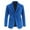 Mens Christmas Blazer-Blue, variant on Mifsaly Christmas Blazer Men Lapel Corduroy Sport Coats Ribbed Soild Color Xmas Suit Jackets Fashion Work Wedding Coat With Pockets Dinner Cocktail Party Winter Thick Warm Outerwear