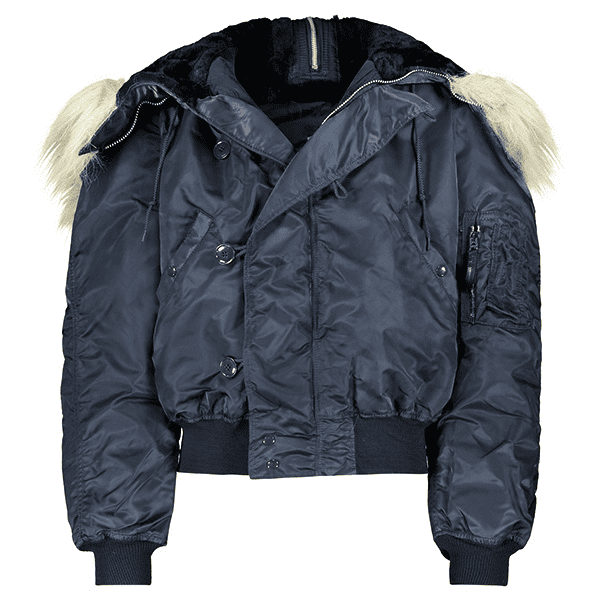 Alpha Industrie - Men's Alpha Industries N2B Flight Parka Hood Navy ...