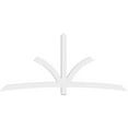 thumbnail image 2 of 96"W x 44"H x 2"D x 4"F, 11/12 Pitch, Davenport Architectural Grade PVC Gable Bracket, 2 of 8