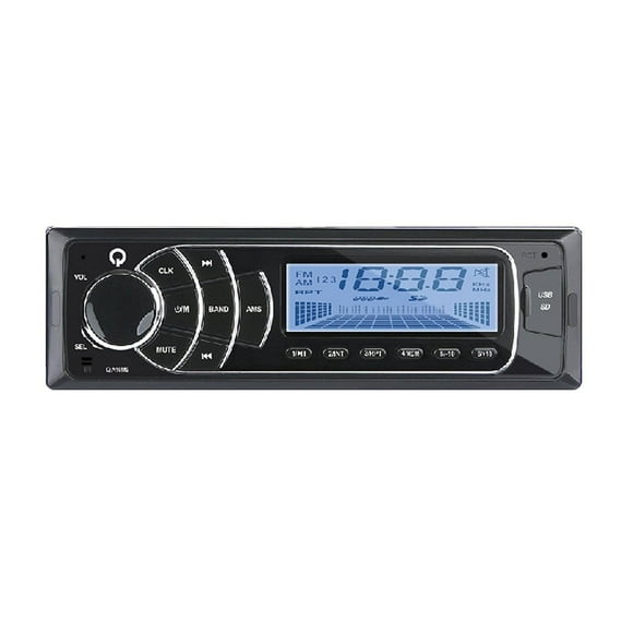 Estereo 1 DIN Quantum Audio QA10MS CD USB AUX Radio FM