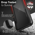 thumbnail image 3 of Étui Raptic Compatible avec iPhone 13, Protection Absorbant les Chocs, Cadre en Aluminium Durable, Testé pour Chute de 10 Pieds, Compatible avec iPhone 13, Dégradé Rouge, 3 of 7