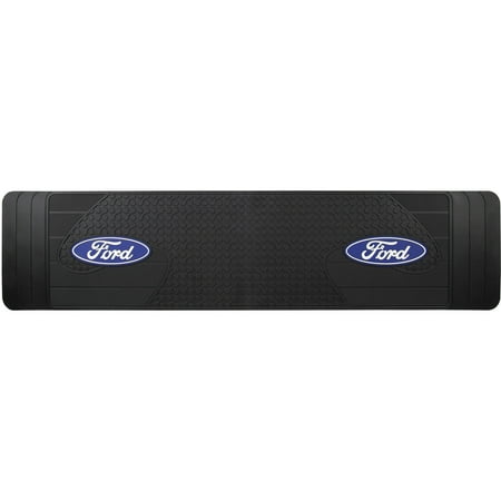 Envoy Custom Floor Mats Rear - Ford Logo Floor Black Rear Runner Mat