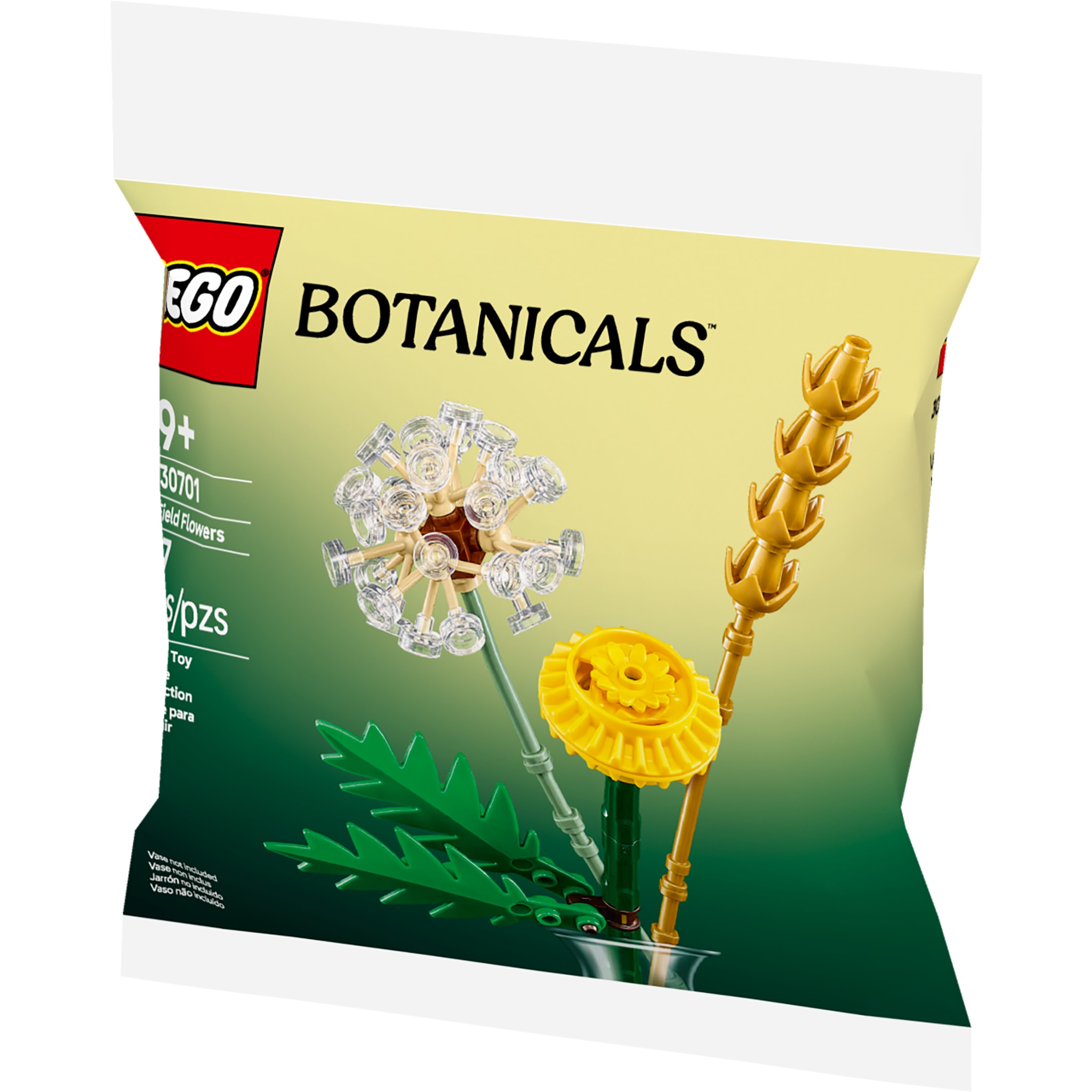 LEGO Botanicals Kit de Construcción de Flores de Campo - Ramo de Flores Silvestres para Niñas y Niños Mayores de 9 Años - Proyecto Divertido para Amantes de la Naturaleza - 30701 5