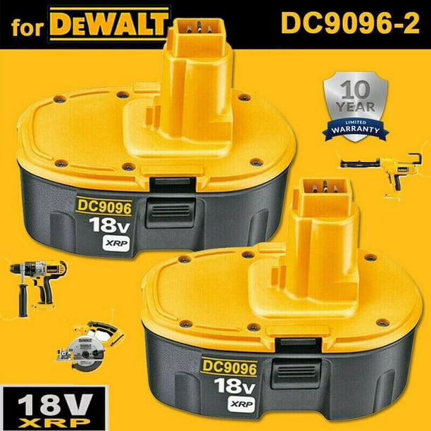 2 18 Volt XRP 5.0AH Battery For Dewalt DC9096-2 DC9098 DC9099 DC9096 DW9096 -