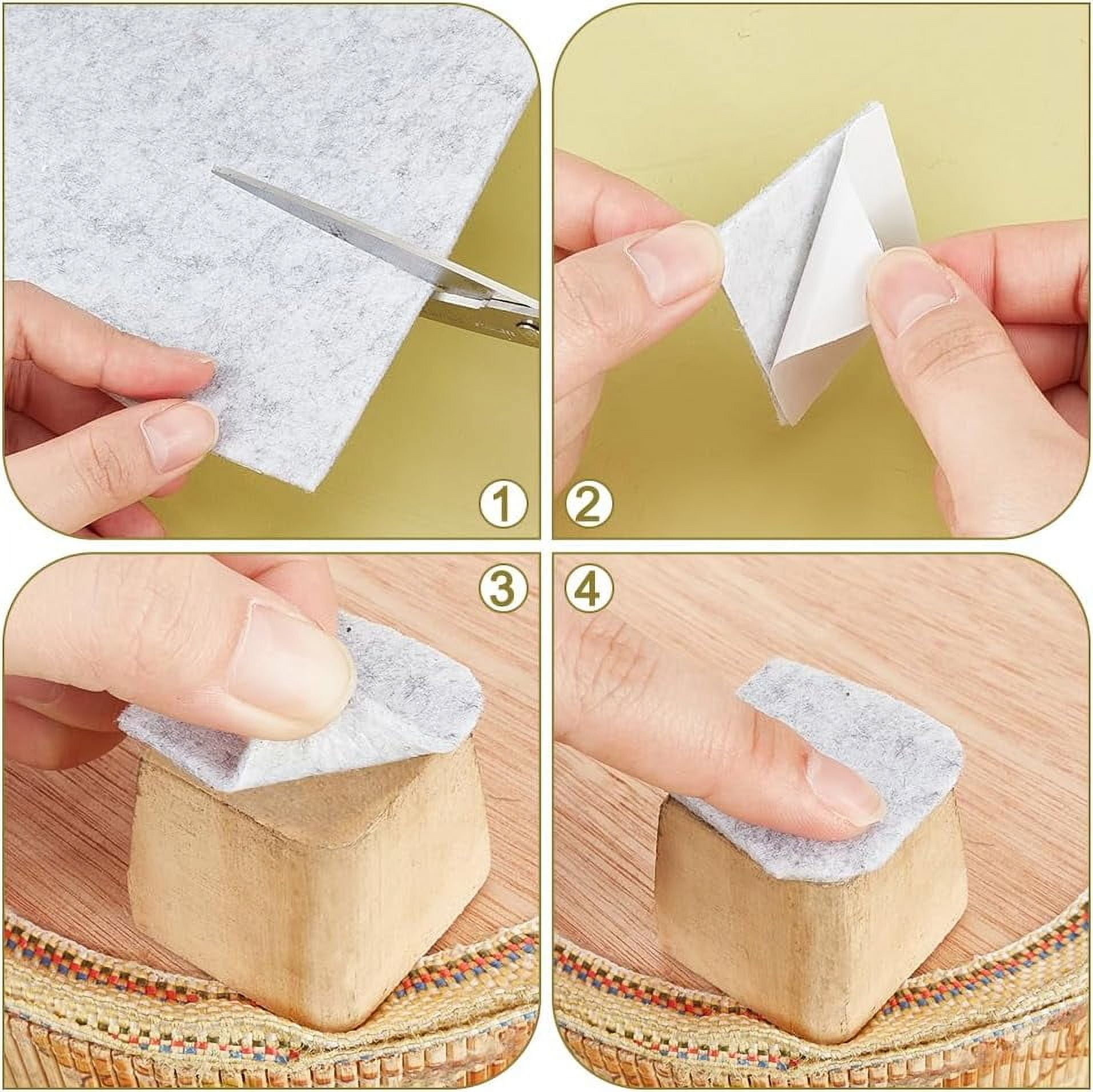 118x11.8 inch Light Gray Self Adhesive Felt Roll Large Felt Fabric Shelf Liner for DIY handcrafting