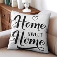 thumbnail image 4 of Elevate Your Living Space with Blue Linen 20x20 inch Throw Pillow Covers - Set of 2 Modern Boho Farmhouse Outdoor Cushions Perfect for Couch, Sofa, Living Room, 4 of 7