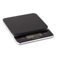 thumbnail image 1 of Taylor Precision Products 11lb Glass Platter Digital Kitchen Scale Black 3807BK21 8" Sides, 1 of 6