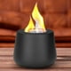 thumbnail image 4 of Chimenea portátil de etanol de mesa sin humo (cerámica negra), 4 of 9