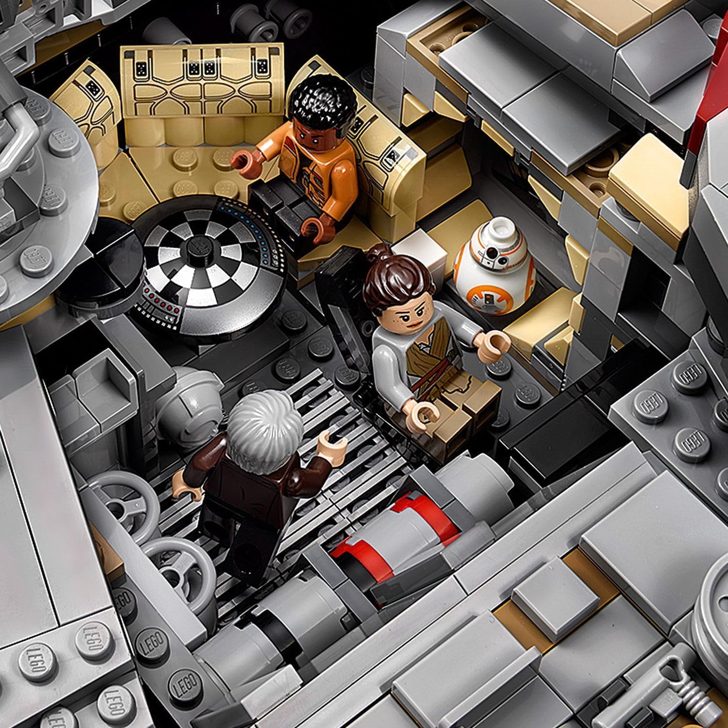 LEGO Star Wars Ultimate Millennium Falcon 75192 - Expert Building Set and Starship Model Kit, Movie Collectible, Featuring Classic Figures and Han Solo's Iconic Ship, Best Gift for Adults