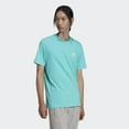 thumbnail image 4 of adidas Originals Men's Loungewear Adicolor Essentials Trefoil Tee, Semi Mint Rush, Small, 4 of 8