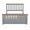 Gray, variant on HestiNysus Full Size Wood Platform Bed with Two Drawers and Wooden Slat Support，Gray&Natrual