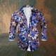 thumbnail image 4 of Blusa y camisa de manga larga con cuello vuelto para hombre, informal, a la moda, con botones, estampado, de poliéster, 4 of 6