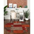 thumbnail image 4 of Rugs.com Equinox Collection Rug – 8' Round Multi Low Rug Perfect For Kitchens, Dining Rooms, 4 of 9