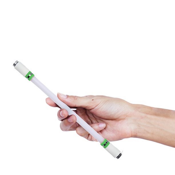 Bolígrafo giratorio con revestimiento antideslizante bolígrafo giratorio LED para juegos de estudiantes sin recarga de bolígrafo JShteea libre de BPA