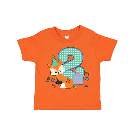 

Inktastic Im 2 Years Old with Fox Gift Toddler Boy or Toddler Girl T-Shirt
