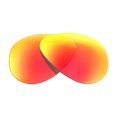 thumbnail image 3 of Walleva Fire Red Mirror Coated Polarized Replacement Lenses for Costa Del Mar South Point Sunglasses, 3 of 5