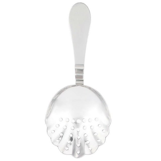 Passoire à barre en acier inoxydable, cuillère à glace, filtre, fournitures de bar de cuisine, accessoires argentés