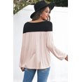 thumbnail image 3 of T-shirt à Manches Longues et Col Rond pour Femme, 3 of 19