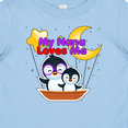 thumbnail image 4 of Inktastic My Nana Loves Me Penguin Boys or Girls Baby T-Shirt, 4 of 5
