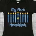 thumbnail image 4 of Inktastic 1st Hanukkah Candles Boys or Girls Baby Bodysuit, 4 of 5