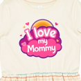 thumbnail image 4 of Inktastic I Love My Mommy Girls Girls Toddler Dress, 4 of 5