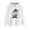 White, variant on IWRICH St. Patrick's Day Hoodies for Women Plaid Graphic Oversized Hoodies Xmas Holiday Sweater with Pocket White XL
