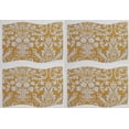 thumbnail image 3 of Gold Floral Damask Placemats by Penny's Needful Things (Wave - Set of 8), 3 of 3
