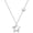 Silver, variant on Stainless Steel Star Necklace for Women Minimalist Star Charm Pendant with Adjustable Chain