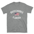 thumbnail image 1 of Okeechobee Florida Patriot Men's Cotton T-Shirt, 1 of 1