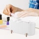 thumbnail image 4 of 2 piezas de soporte para hisopos de belleza, organizador de hisopos, caja de almacenamiento, organizador de borlas de polvo, estuche de almacenamiento, 4 of 5