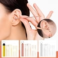 thumbnail image 1 of Xihbxyly Juego de Púas de Acero Inoxidable para Oídos, Kit Portátil de 7 Piezas para La Eliminación de Cerumen, Herramientas de Limpieza Resistentes a Rayones, Masaje Eficaz Del Canal Auditivo, Uso E, 1 of 2