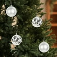 thumbnail image 4 of Horivan 4PCS Shatterproof Christmas Ornaments 3.74 Inch Plastic Hanging Balls for Holiday Tree Decorations Festive Party Supplies, 4 of 6