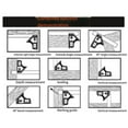 thumbnail image 3 of Combination Square, 12inch, 45-90 Degree Marking, Stainless Steel, 3 of 5