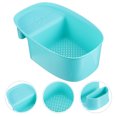 thumbnail image 2 of Estante de almacenamiento para filtro de fregadero de cocina, soporte multiusos para esponja y cuenco de lavado., 2 of 7