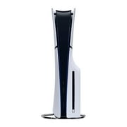 2023 New PlayStation 5 Slim Disc Edition Console, Controller and Mytrix Controller Charger - White, Slim PS5 1TB PCIe SSD Gaming Console