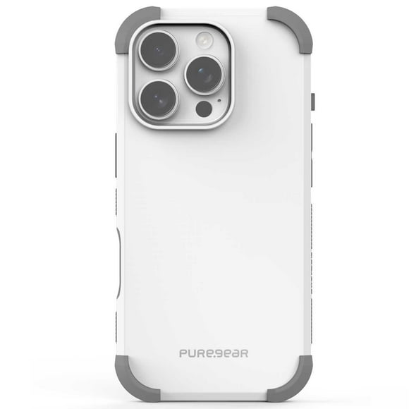 Funda Case PUREGEAR Dualtek Mag para iPhone 16 PRO Blanca